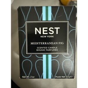 NEST New York Mediterranean Fig Scented Candle 2oz / 57g Home Fragrance Mini Sz